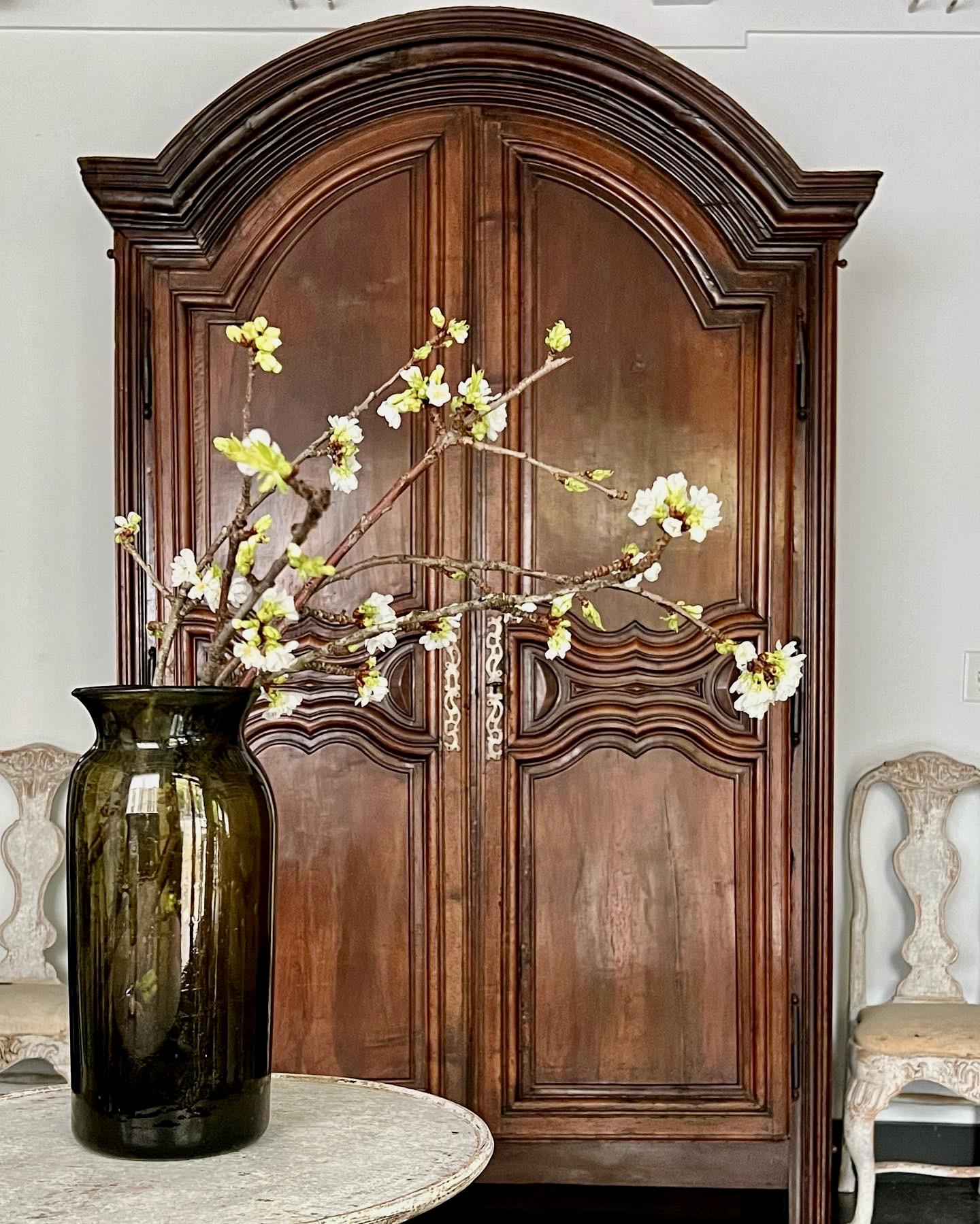 Louis XV 18th Century, French, Armoire in Walnut For Sale