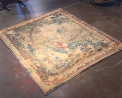 18th Century French Aubusson Pastoral Tapestry Attributed to Jean Baptiste Huet