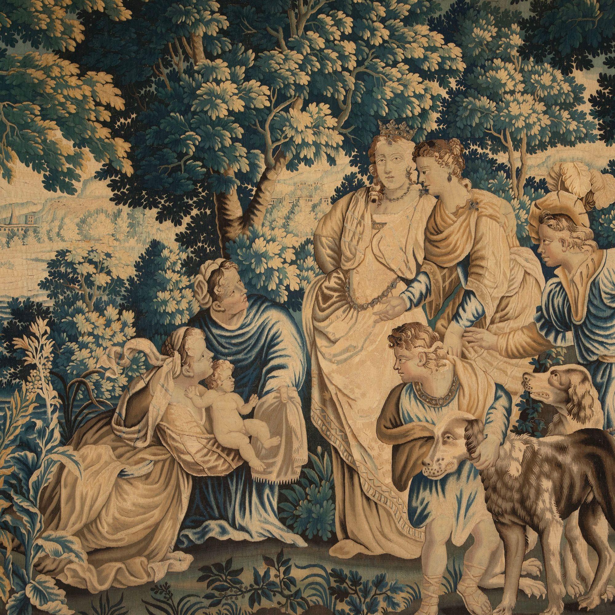 18th Century French Aubusson Tapestry In Good Condition For Sale In Gloucestershire, GB