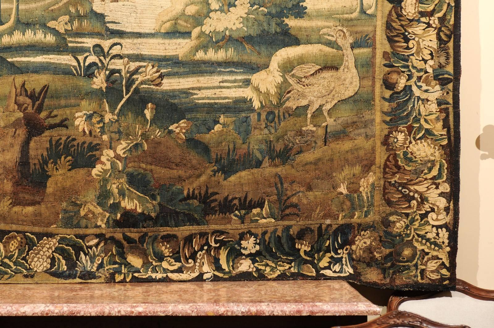 18th Century French Aubusson Tapestry In Good Condition In Atlanta, GA