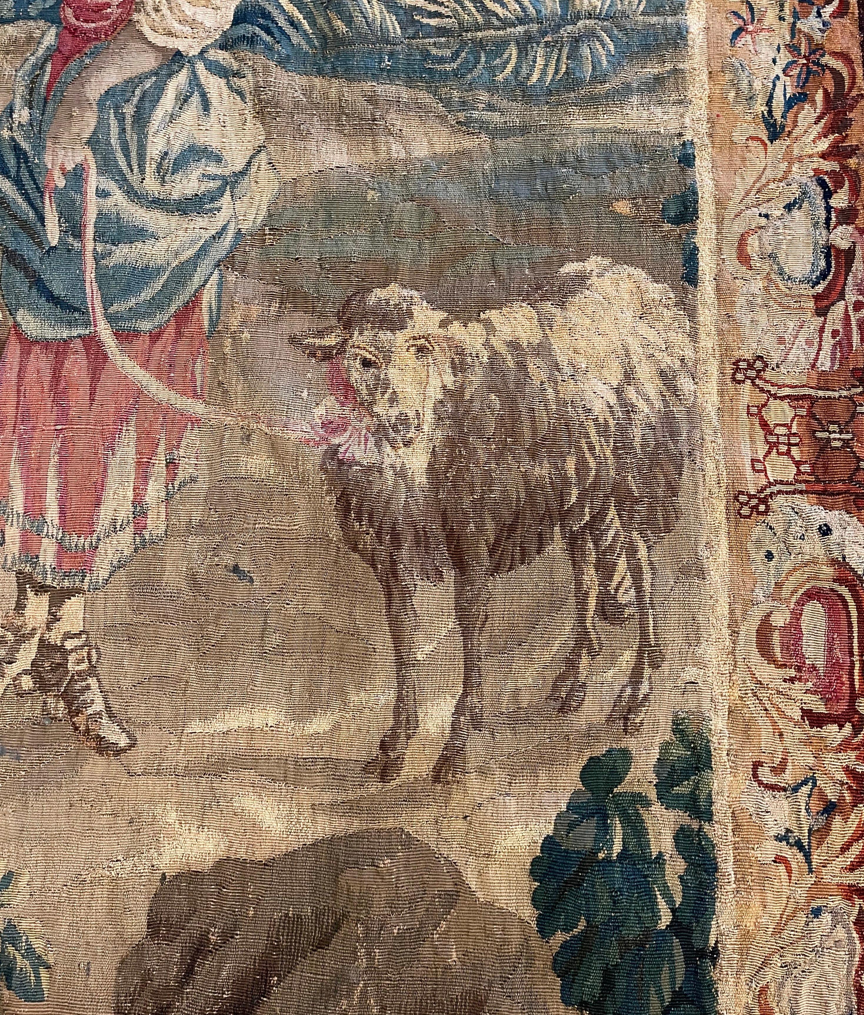 Tapisserie française d'Aubusson du XVIIIe siècle 
