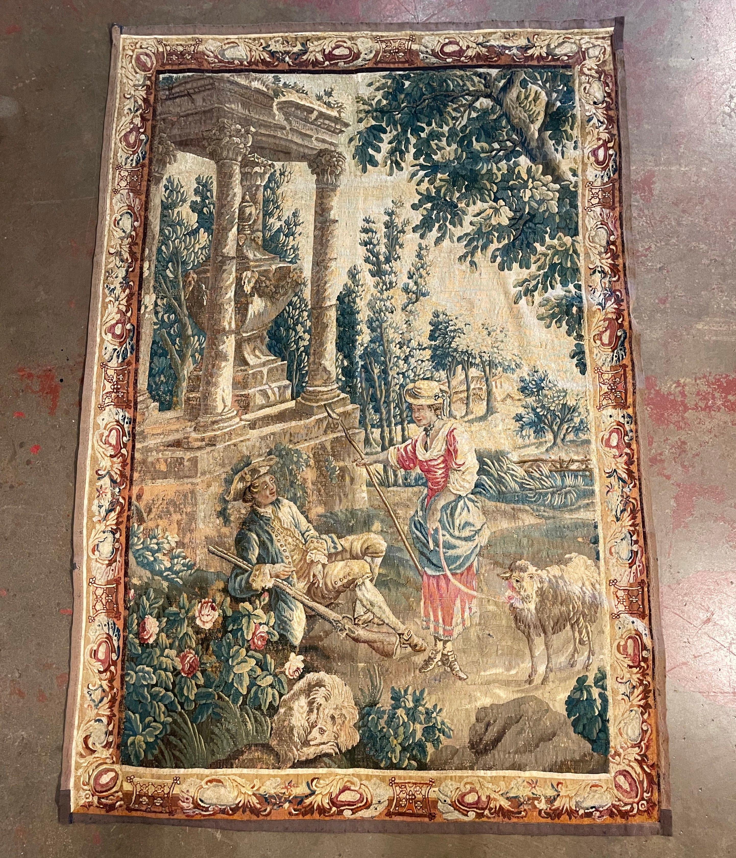 18th Century French Aubusson Tapestry 