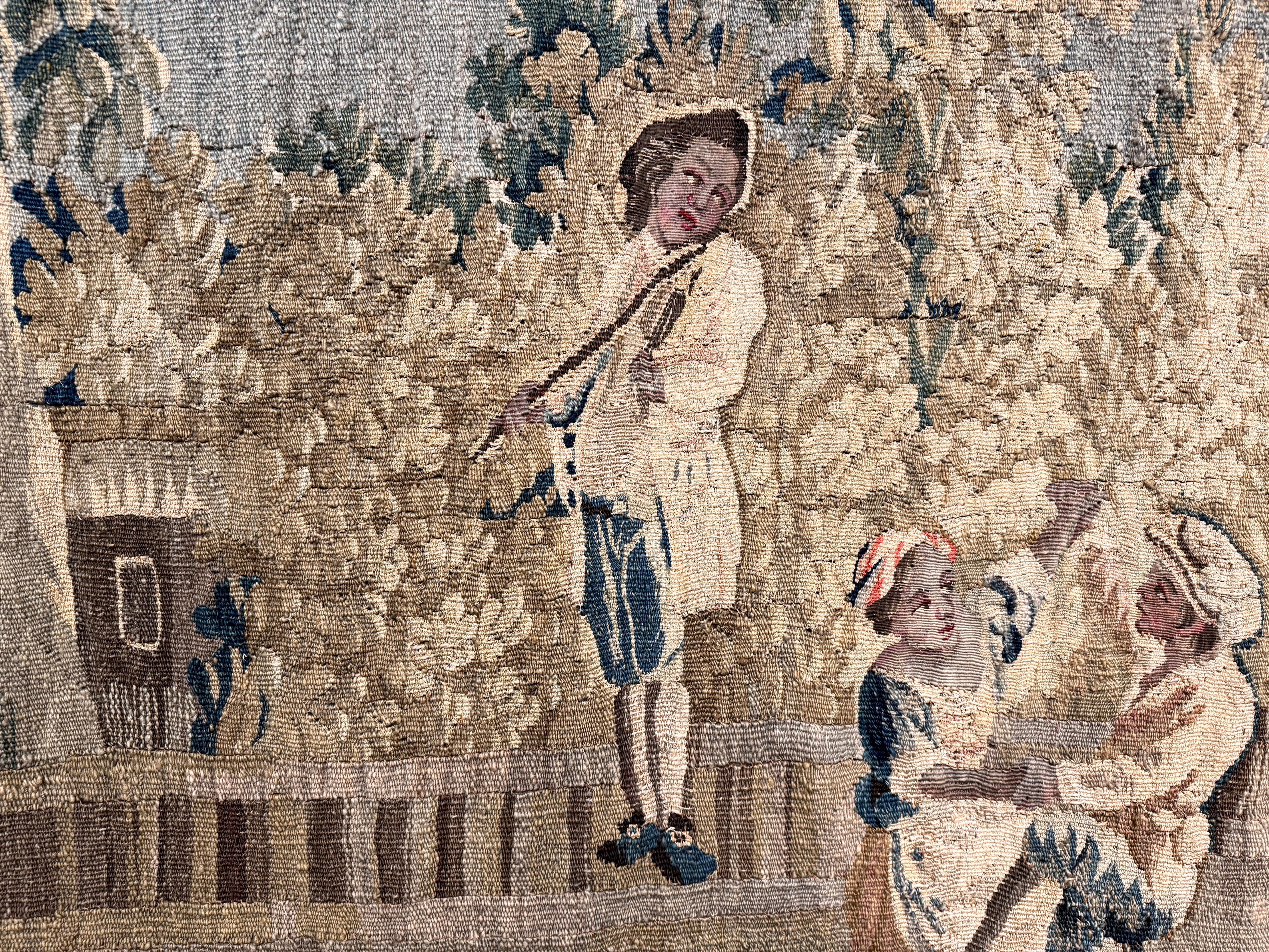 Französischer Aubusson-Wandteppich des 18. Jahrhunderts 