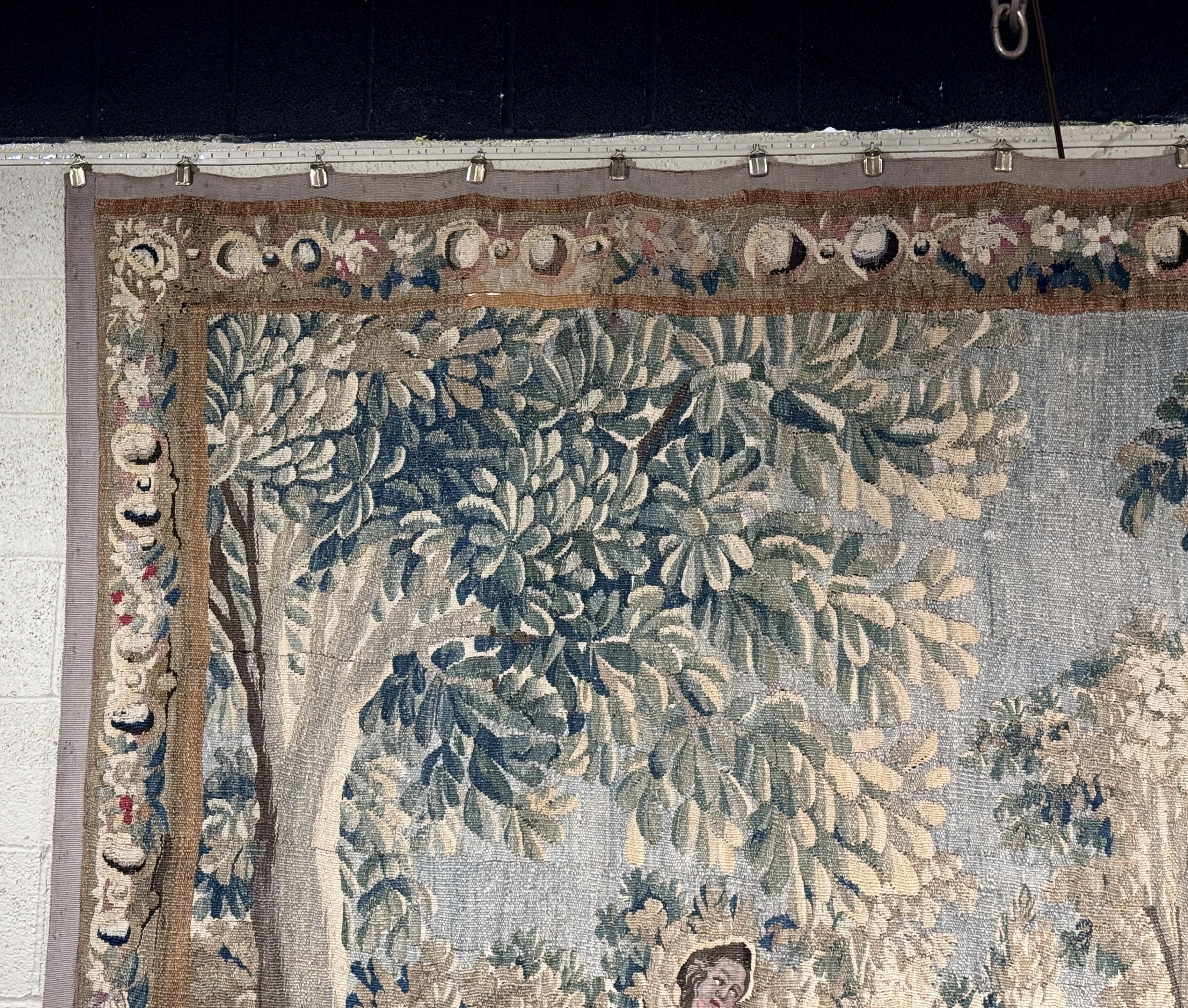 Französischer Aubusson-Wandteppich des 18. Jahrhunderts 