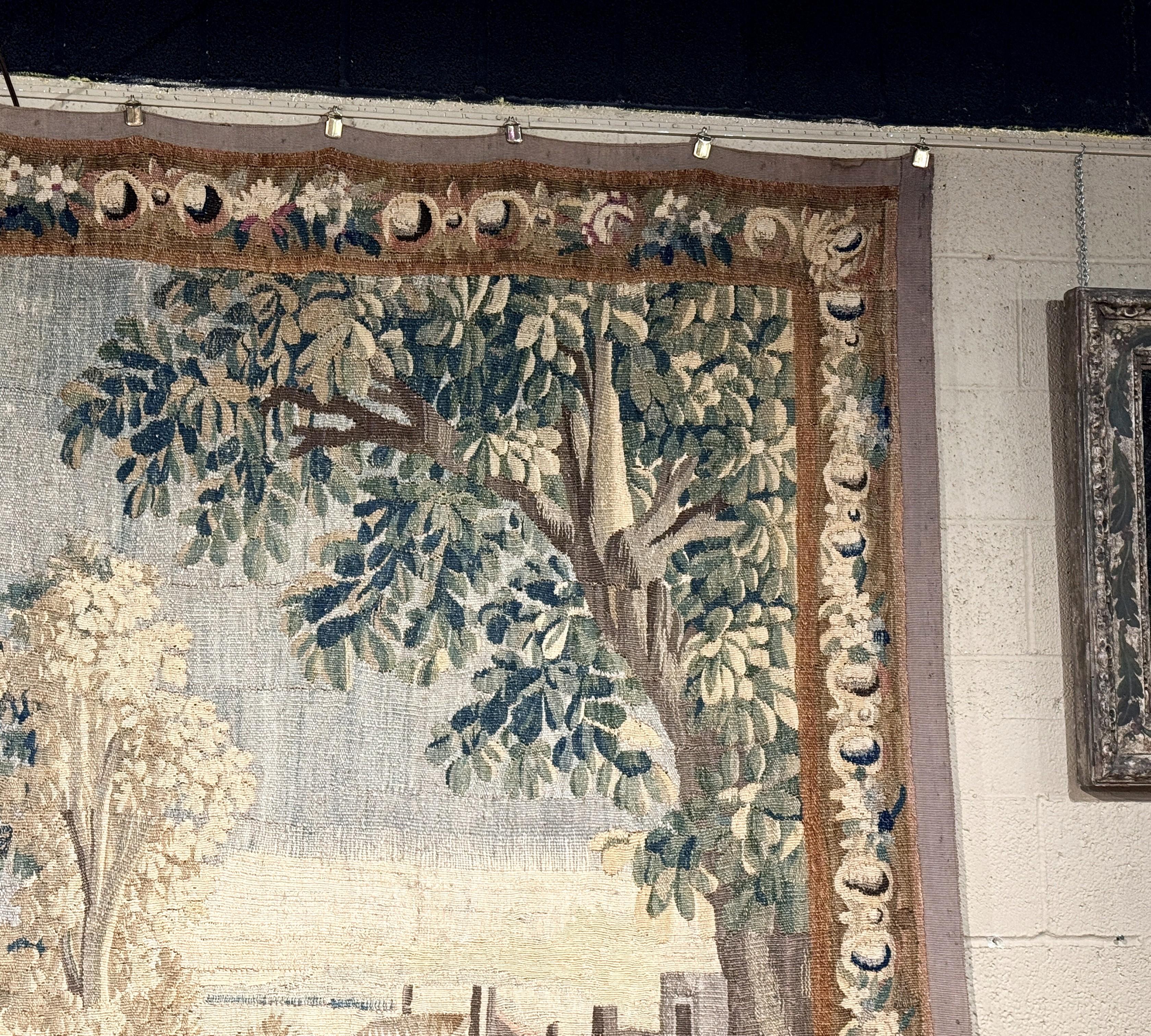 Französischer Aubusson-Wandteppich des 18. Jahrhunderts 