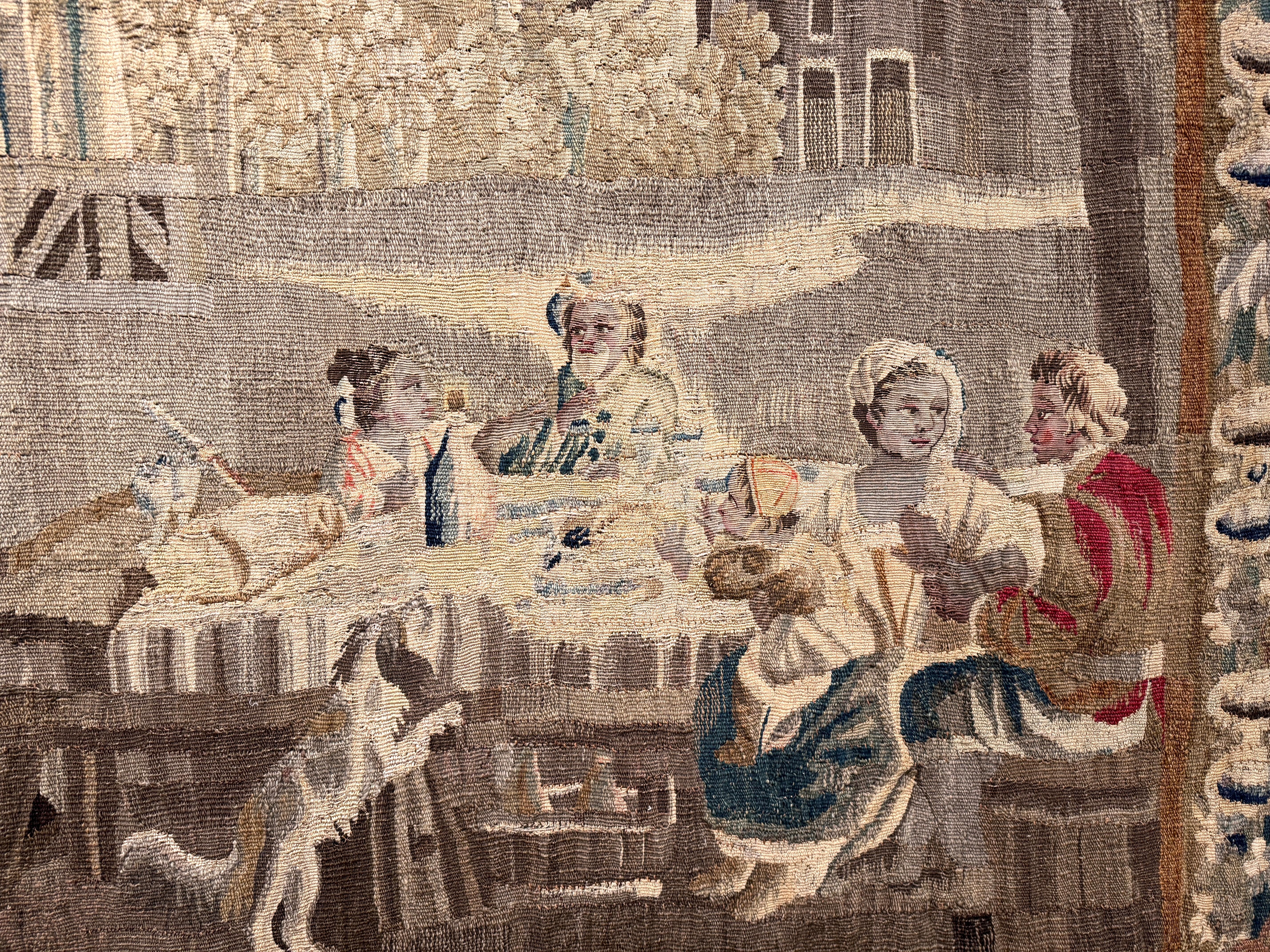 Französischer Aubusson-Wandteppich des 18. Jahrhunderts 