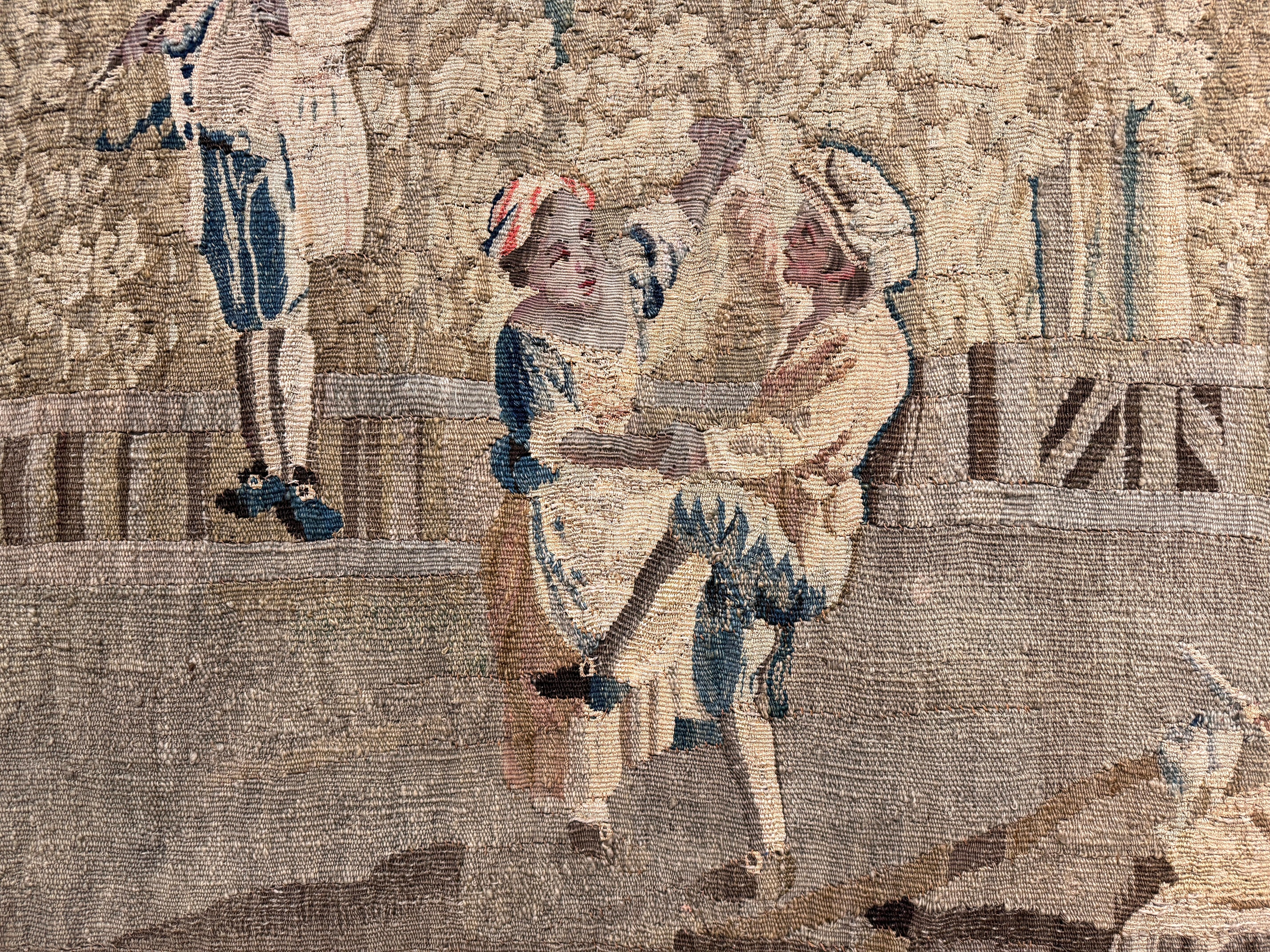 Französischer Aubusson-Wandteppich des 18. Jahrhunderts 