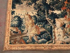 18th Century French Handwoven Aubusson Tapestry with Cherubs