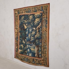 18th Century French Aubusson Woodland Tapestry