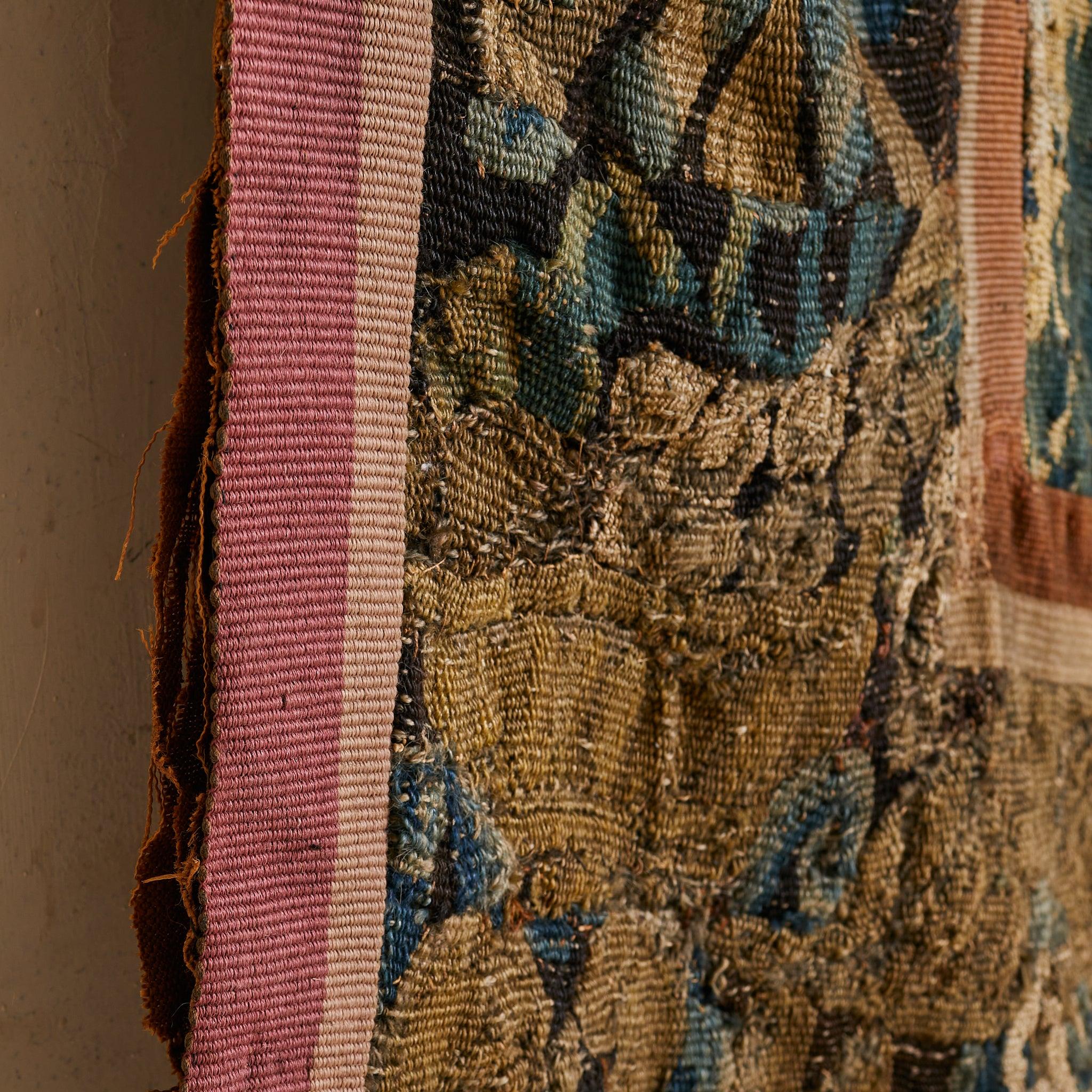 XVIIIe siècle et antérieur 18th Century French Aubusson Woodland Tapestry en vente