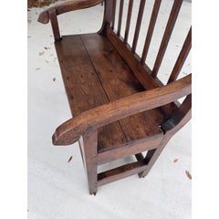18th Century French Banc De Chimney / Fire Place Bench