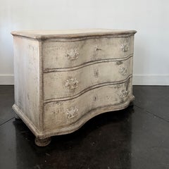 18th Century French Baroque Chest of Drawers, Painted