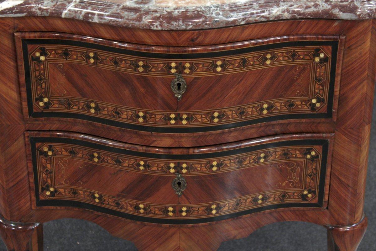 Louis XVI 18th Century French Bedside Table For Sale