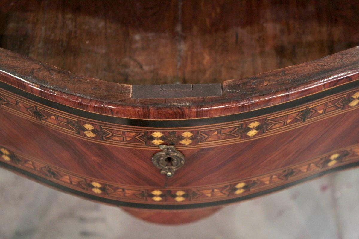 Wood 18th Century French Bedside Table For Sale