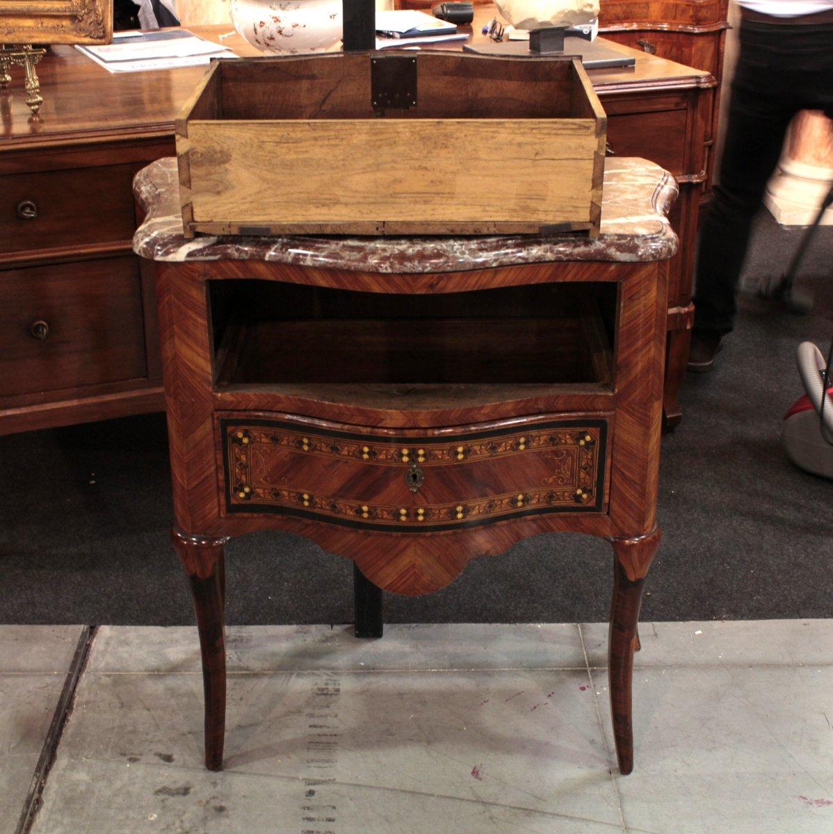 18th Century French Bedside Table For Sale 2