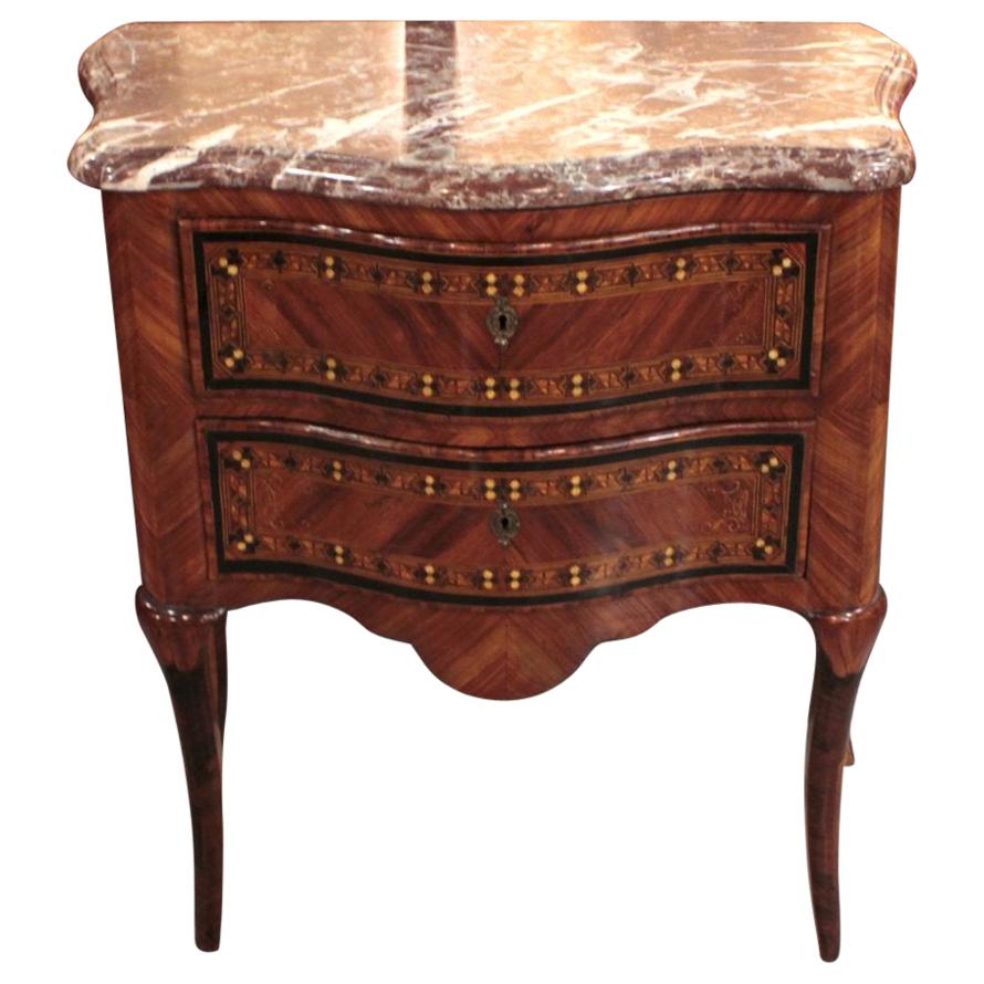 18th Century French Bedside Table For Sale