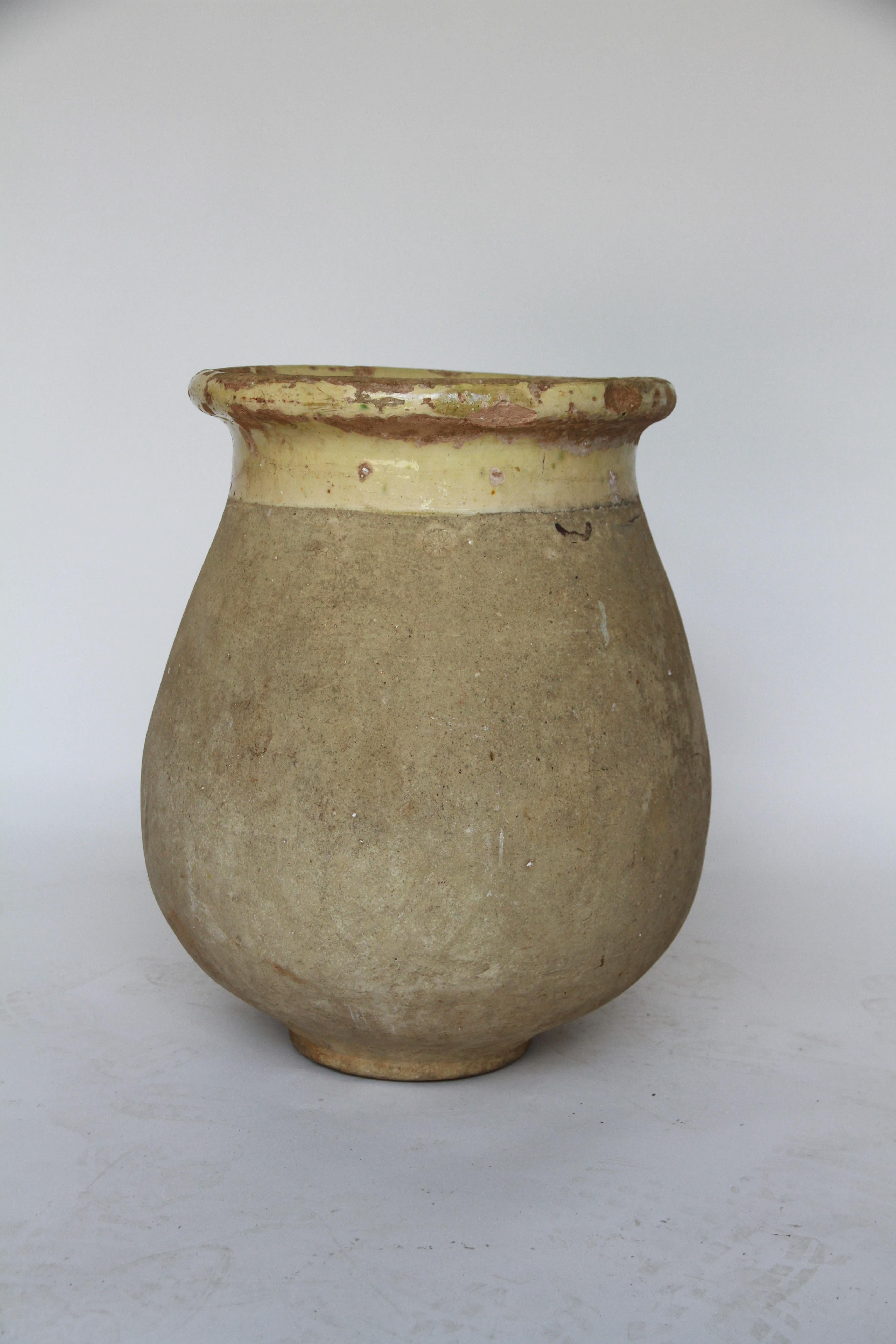 18th Century French Biot Pot, Olive Jar 1