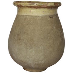 18th Century French Biot Pot, Olive Jar