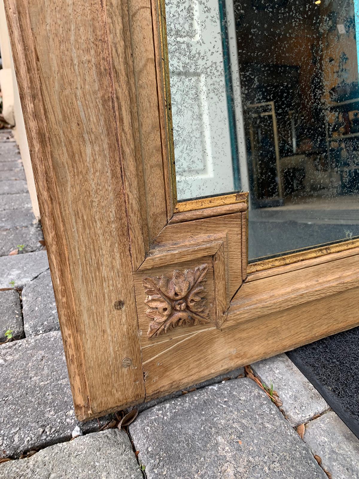 18th Century French Boiserie Panel with Mirror 3