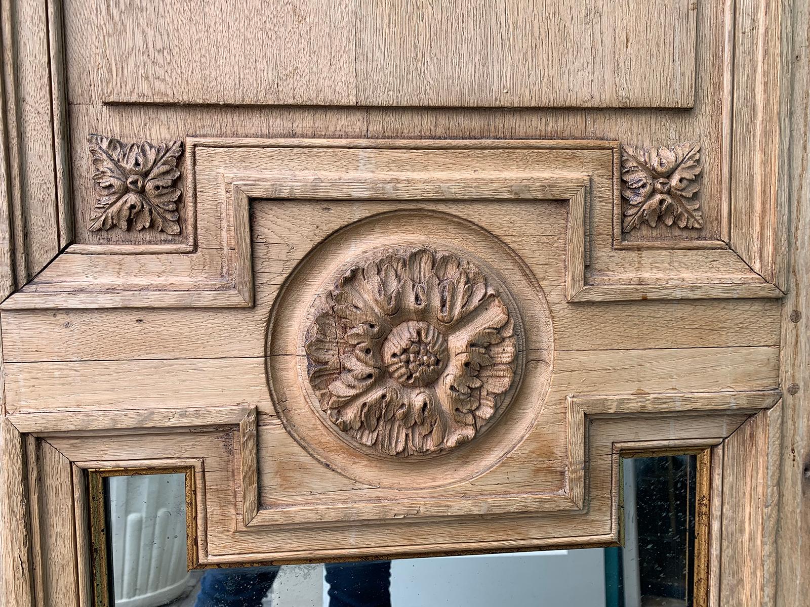 18th Century French Boiserie Panel with Mirror 5