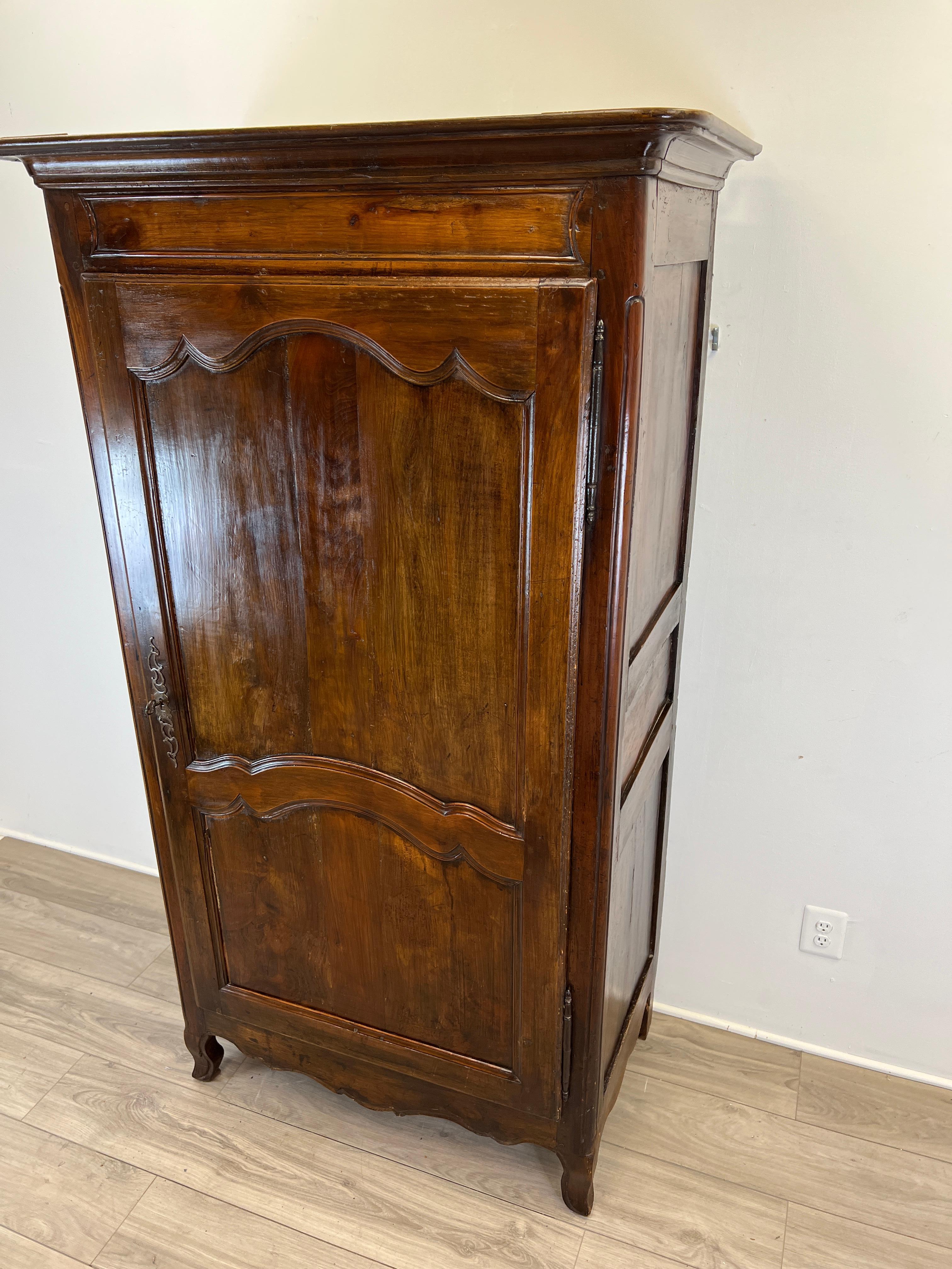 18th Century French Bonnetiere Armoire Cabinet 13