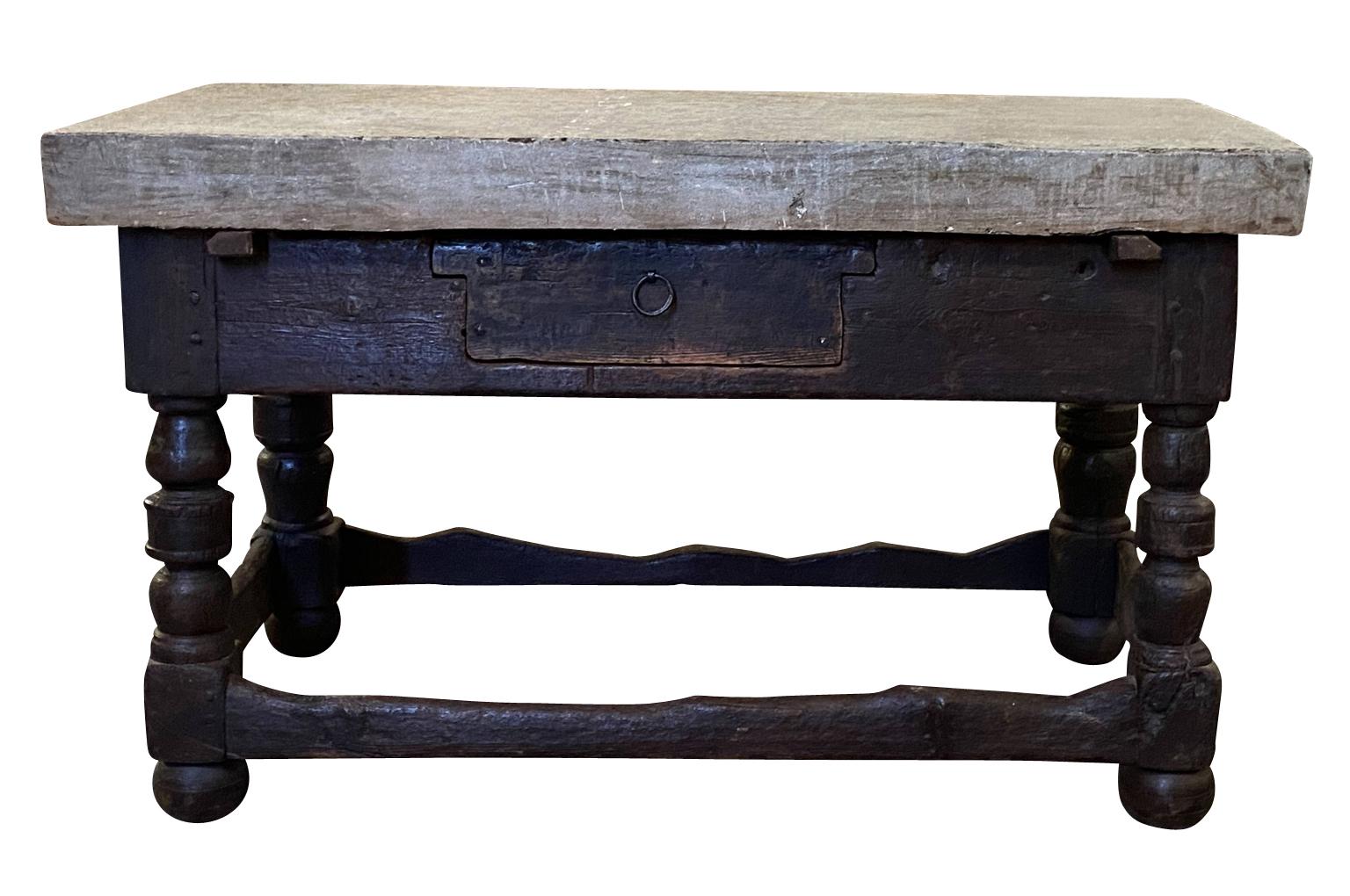 18th Century French Butcher Table 1