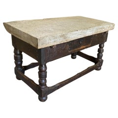 Used 18th Century French Butcher Table