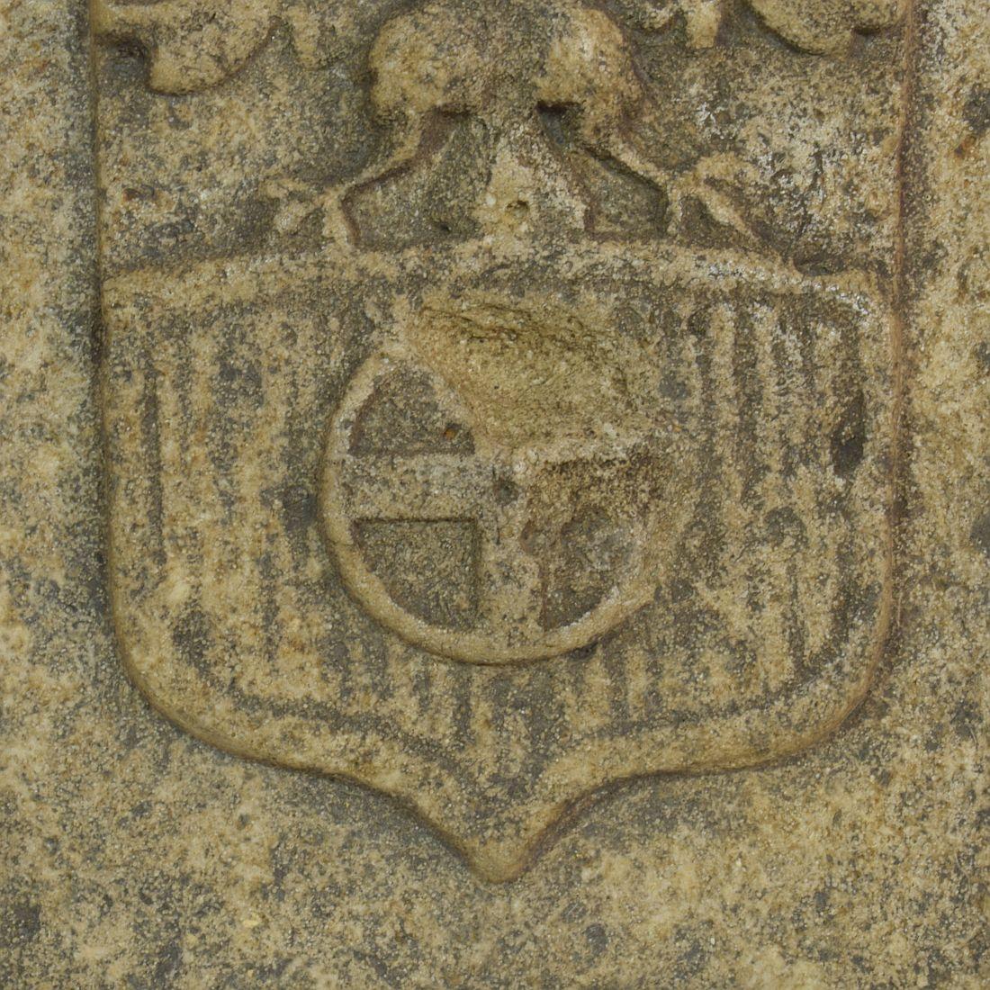 18th Century French Carved Stone Coat of Arms 7