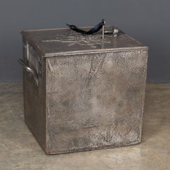 18th Century French Cast Iron Bound Strong Box, c.1740