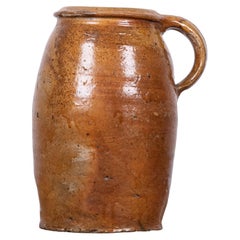 18th Century French Ceramic Pitcher