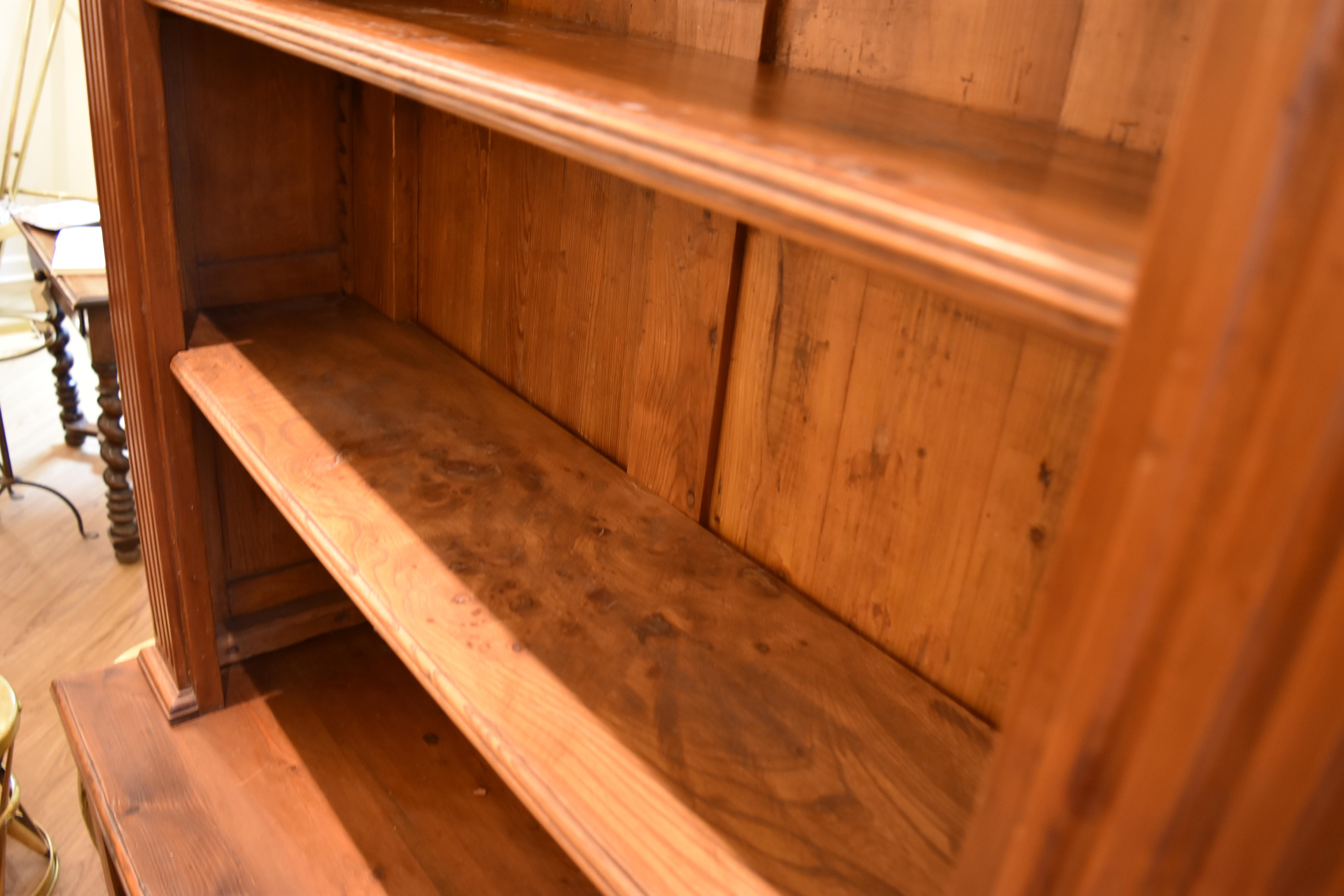 18th Century French Cherry Bibliotheque or Bookcase In Good Condition For Sale In Nashville, TN