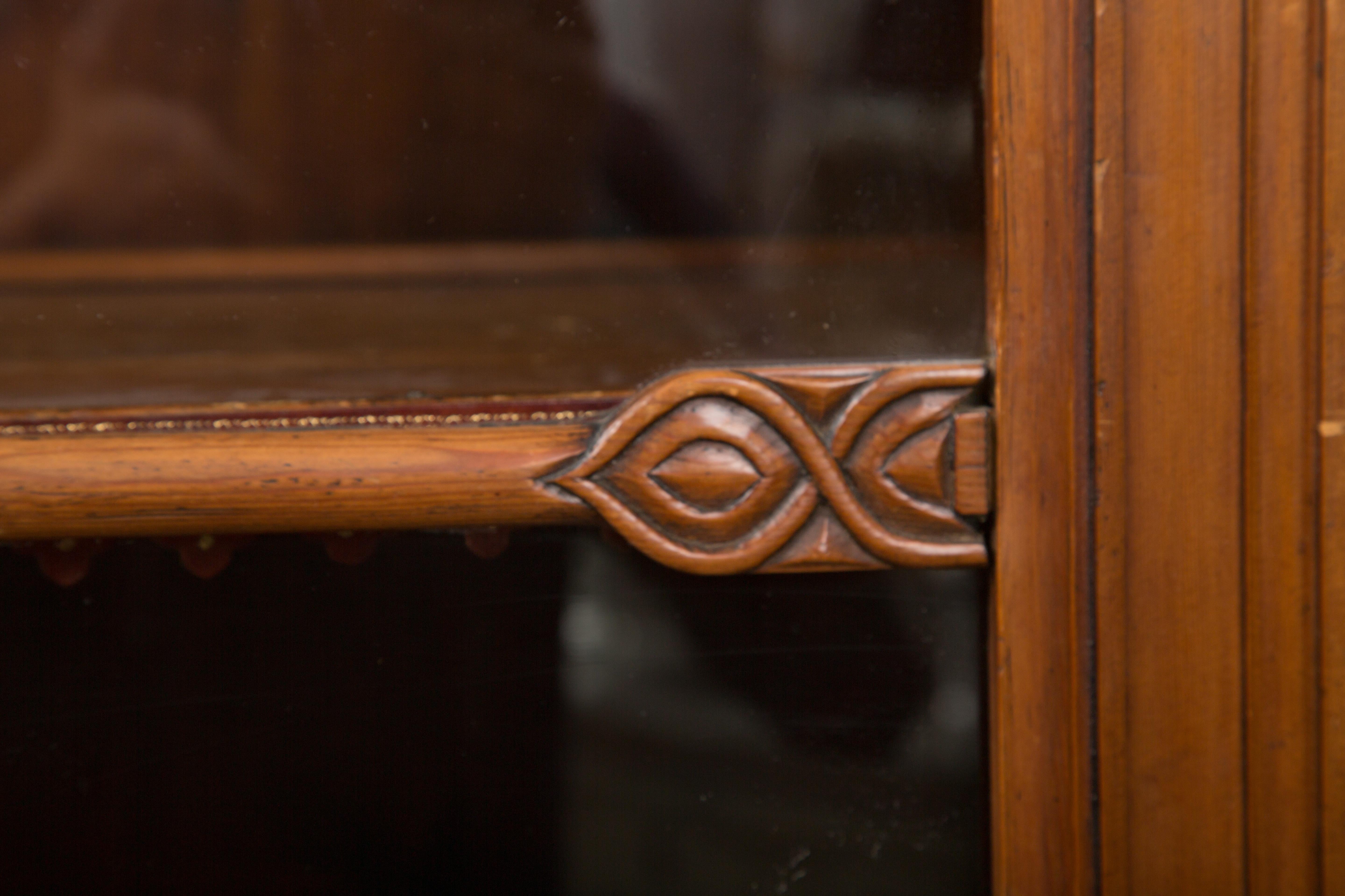 18th Century French Cherry Buffet a Deux Corps For Sale 10