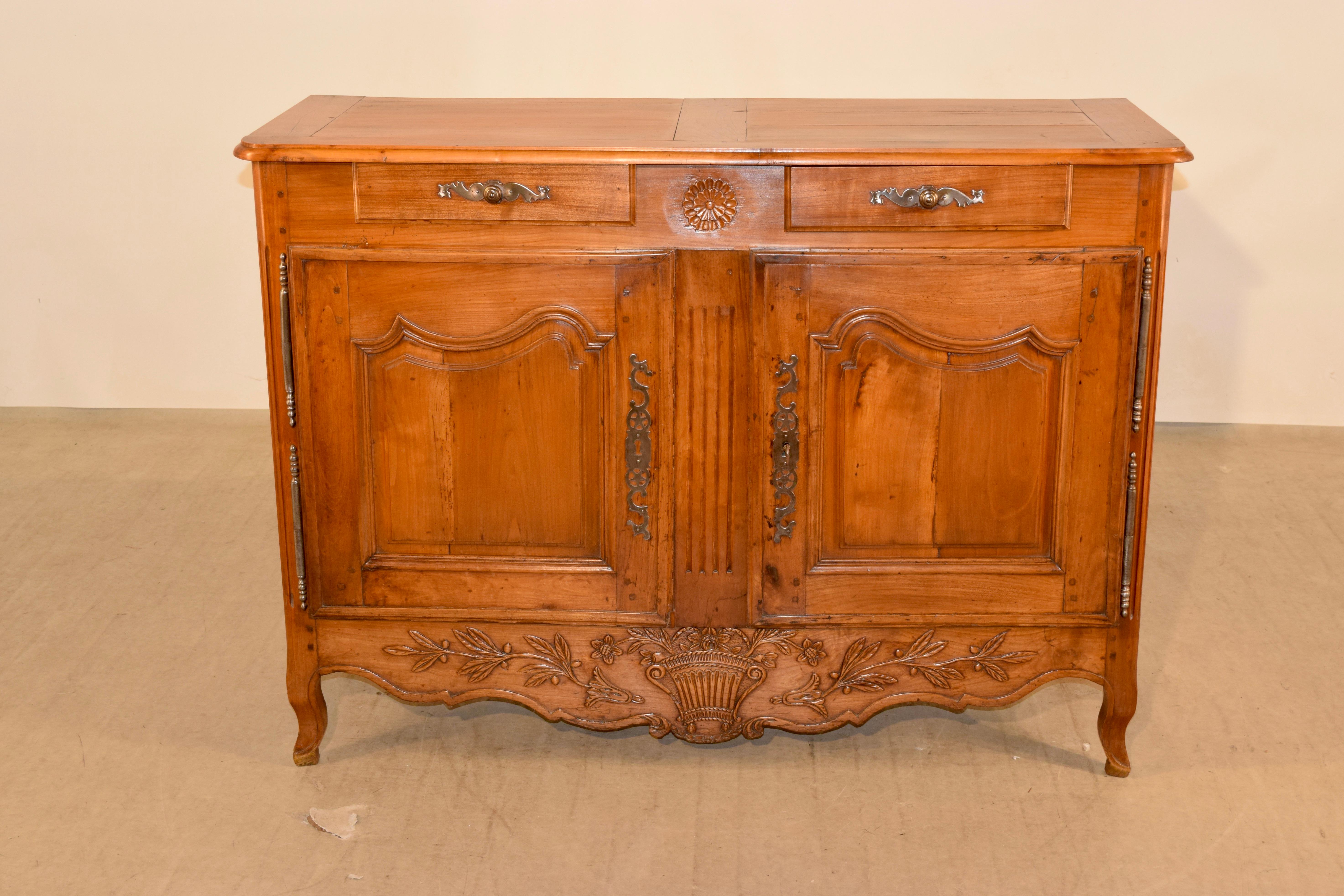 18th Century and Earlier 18th Century French Cherry Buffet