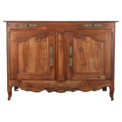 18th Century French Cherry Wood Side Board