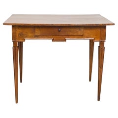 18th Century French Cherry Wood Side Table