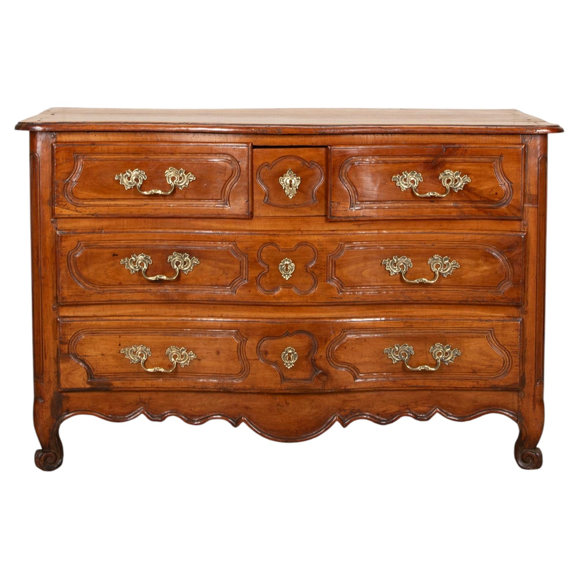 18th Century French Cherrywood Commode
