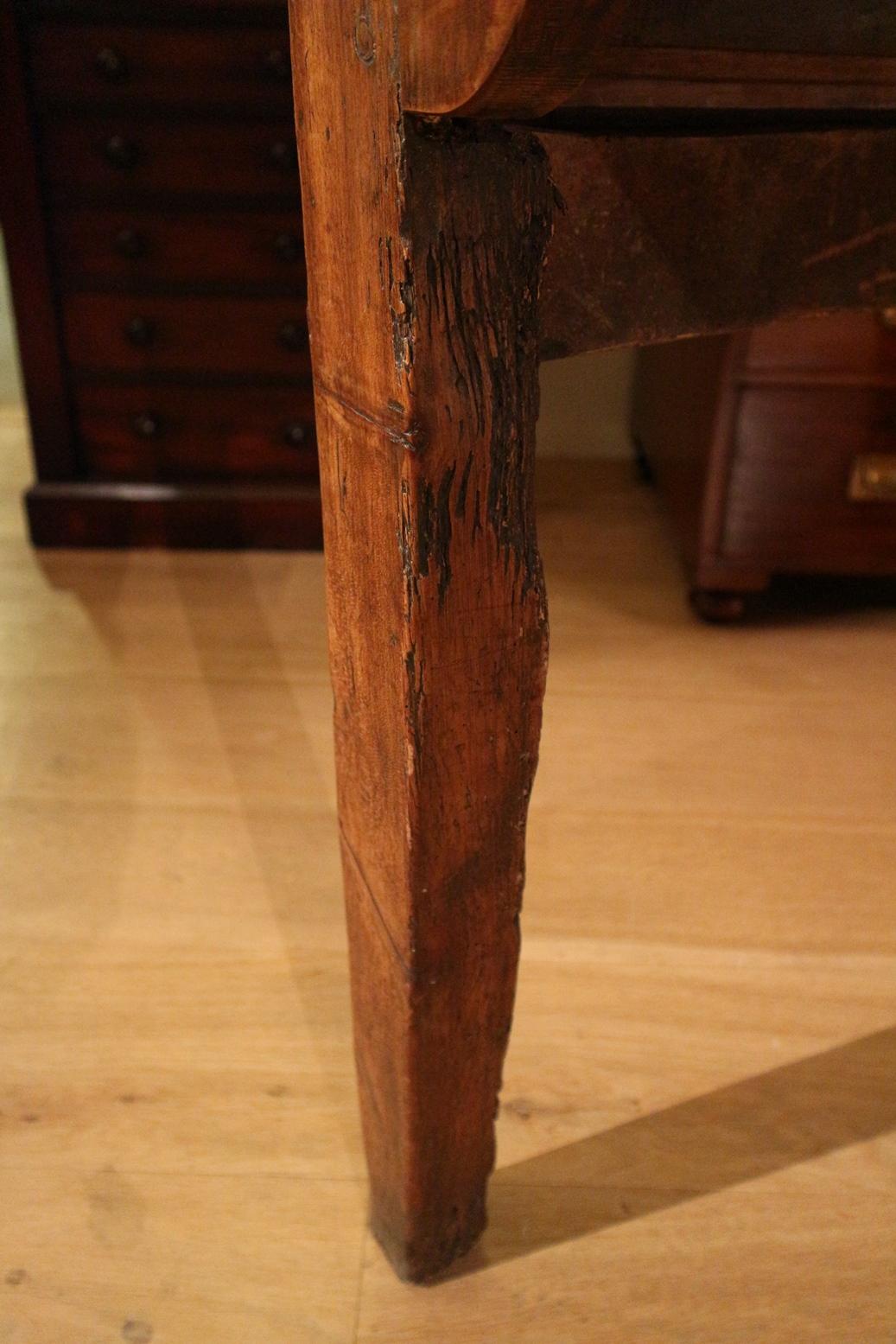 18th Century French  Cherrywood Farmhouse Table 2