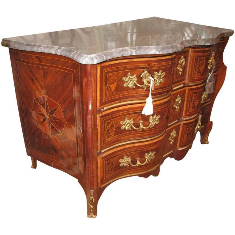 Louis XV 18th Century French Chest For Sale