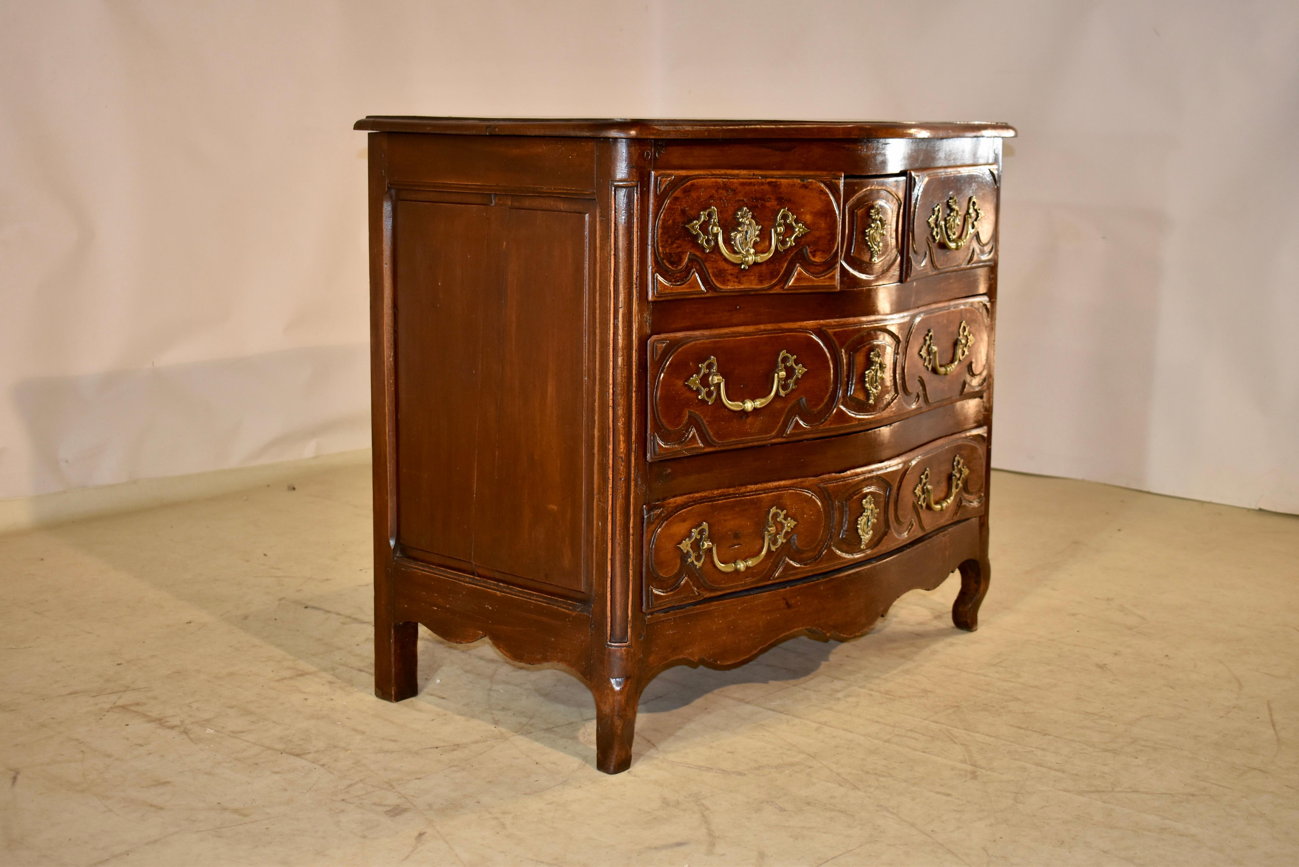 Louis XV 18th Century French Chest of Drawers For Sale