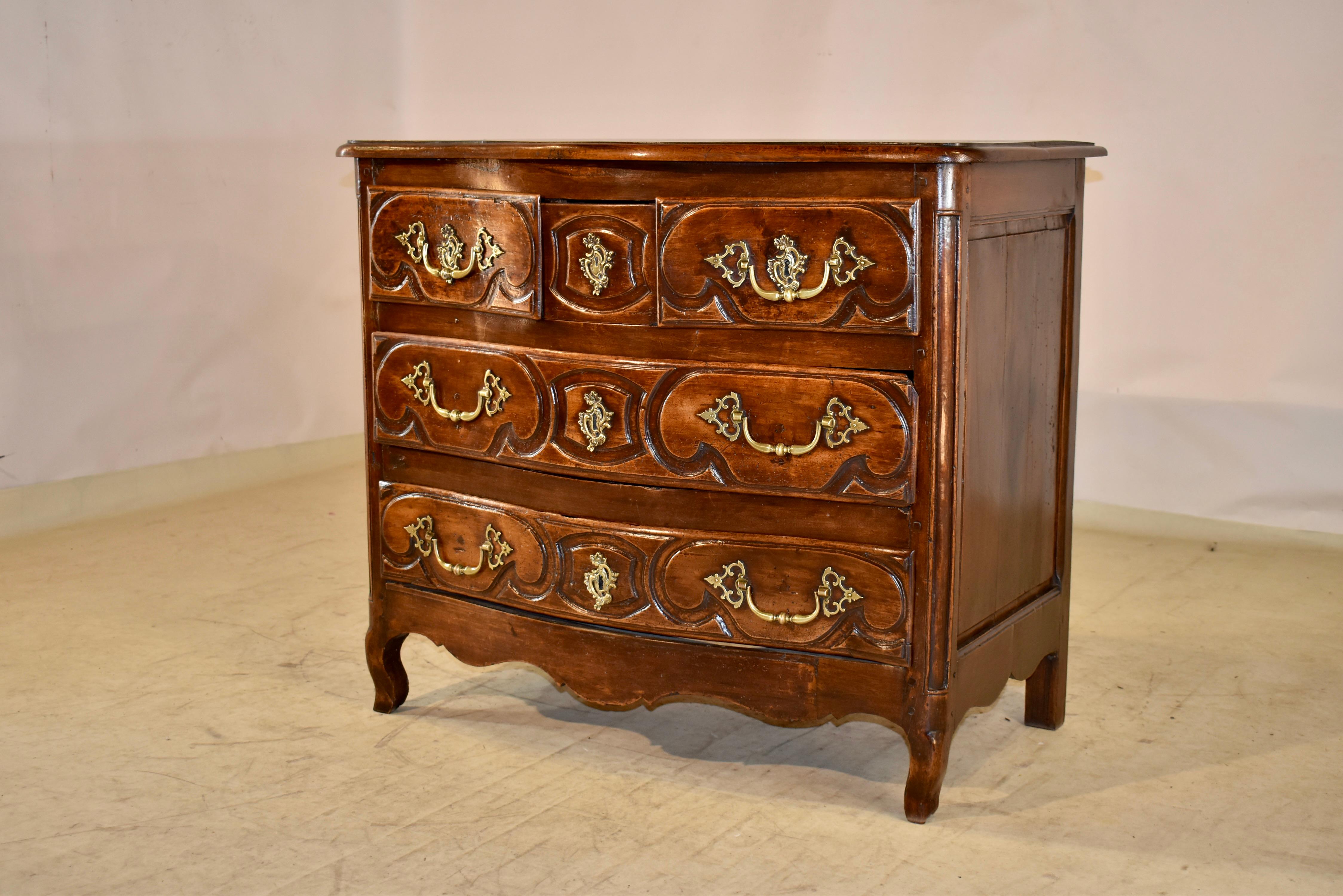 Oak 18th Century French Chest of Drawers For Sale