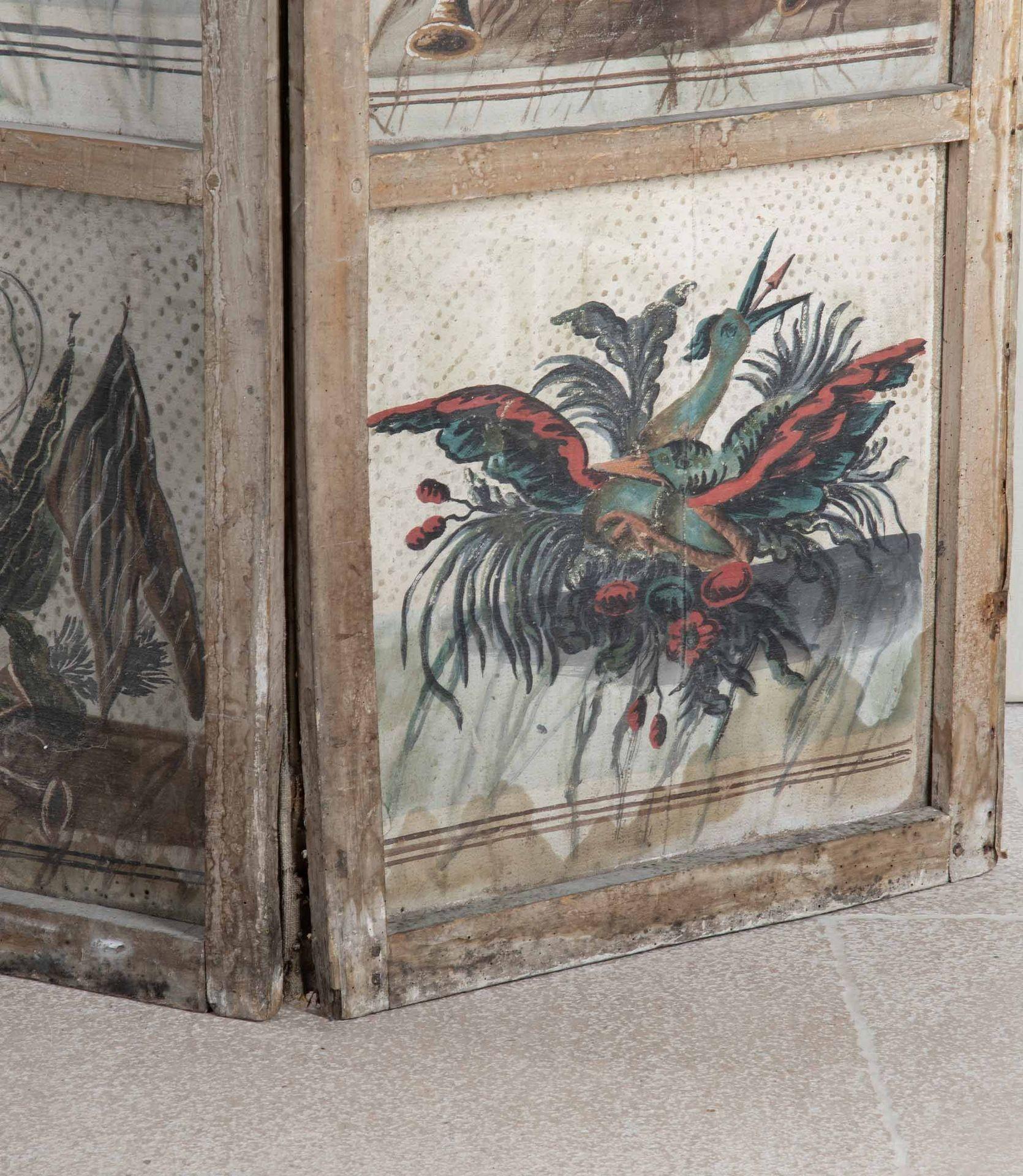 18th Century and Earlier 18th Century French Chinoiserie Screen For Sale