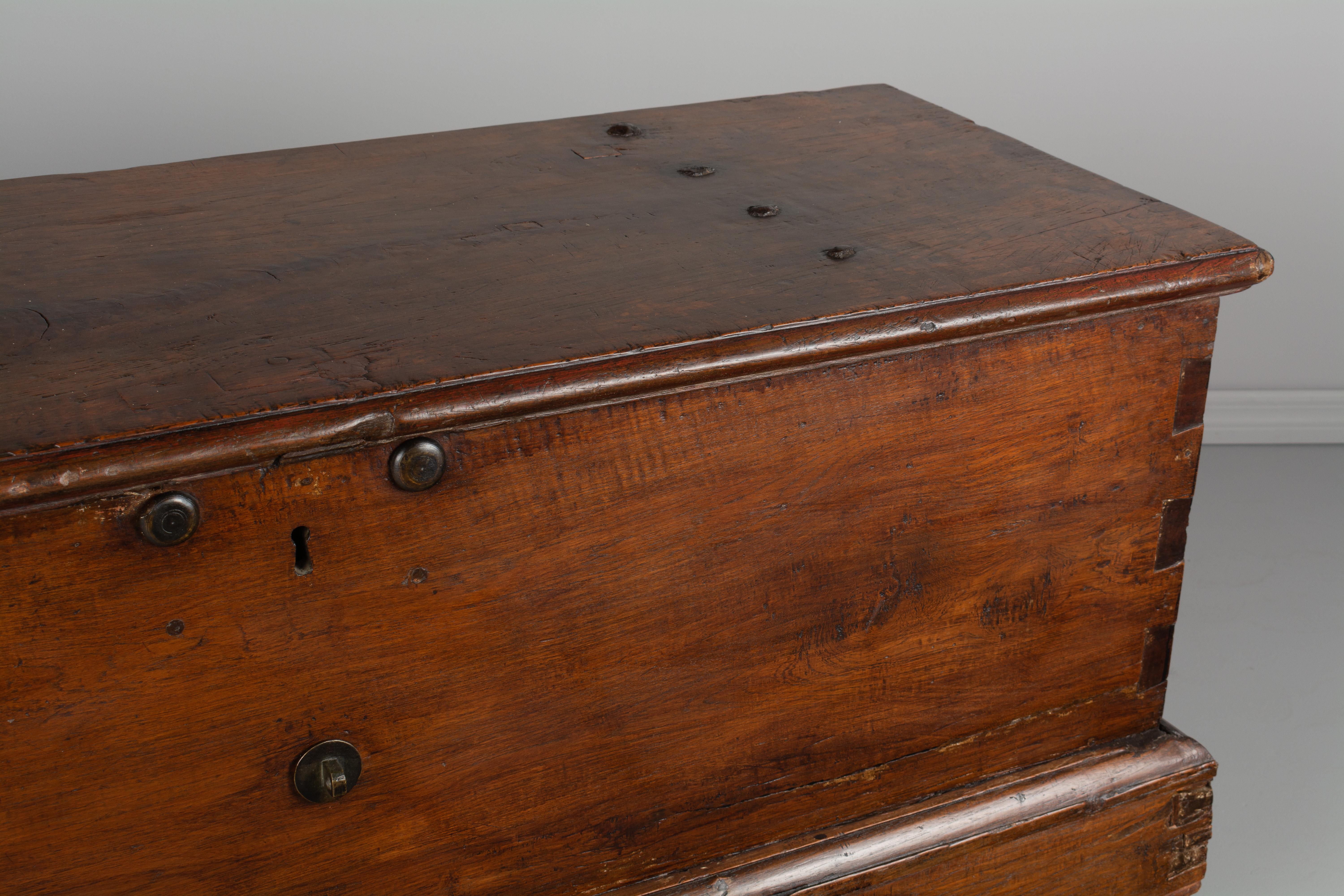 18th Century French Coffer or Blanket Chest 3