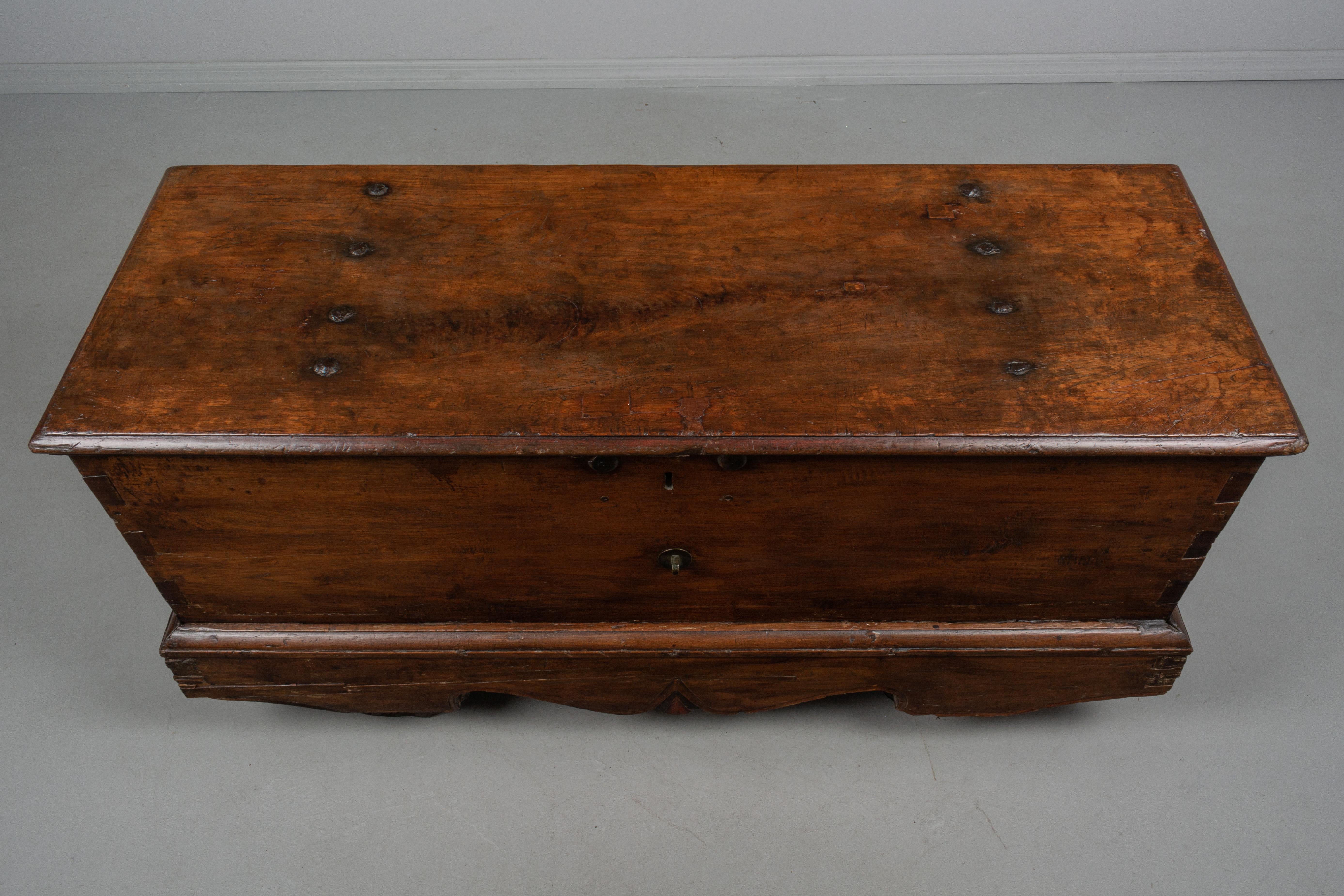 18th Century French Coffer or Blanket Chest In Good Condition In Winter Park, FL