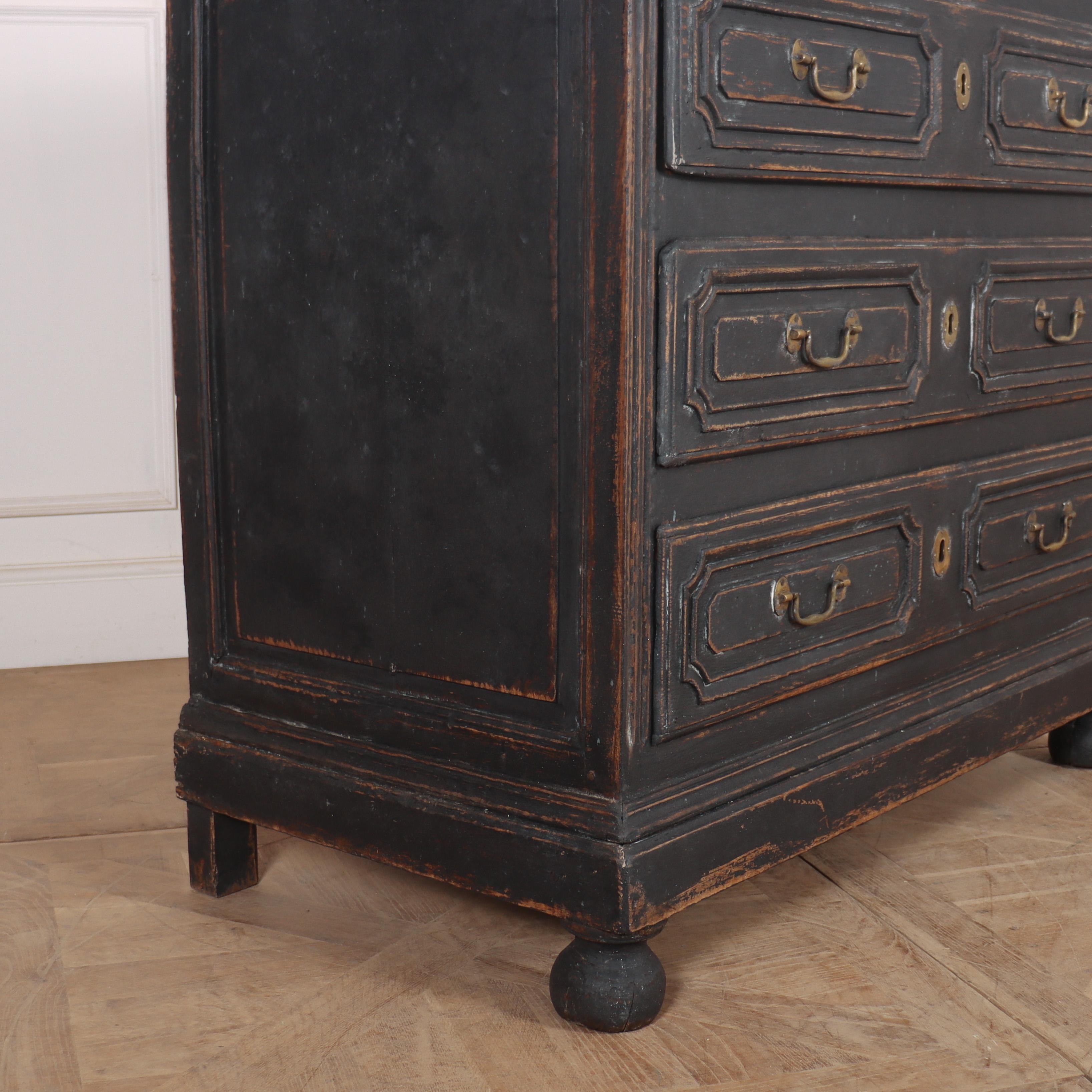 Painted 18th Century French Commode For Sale
