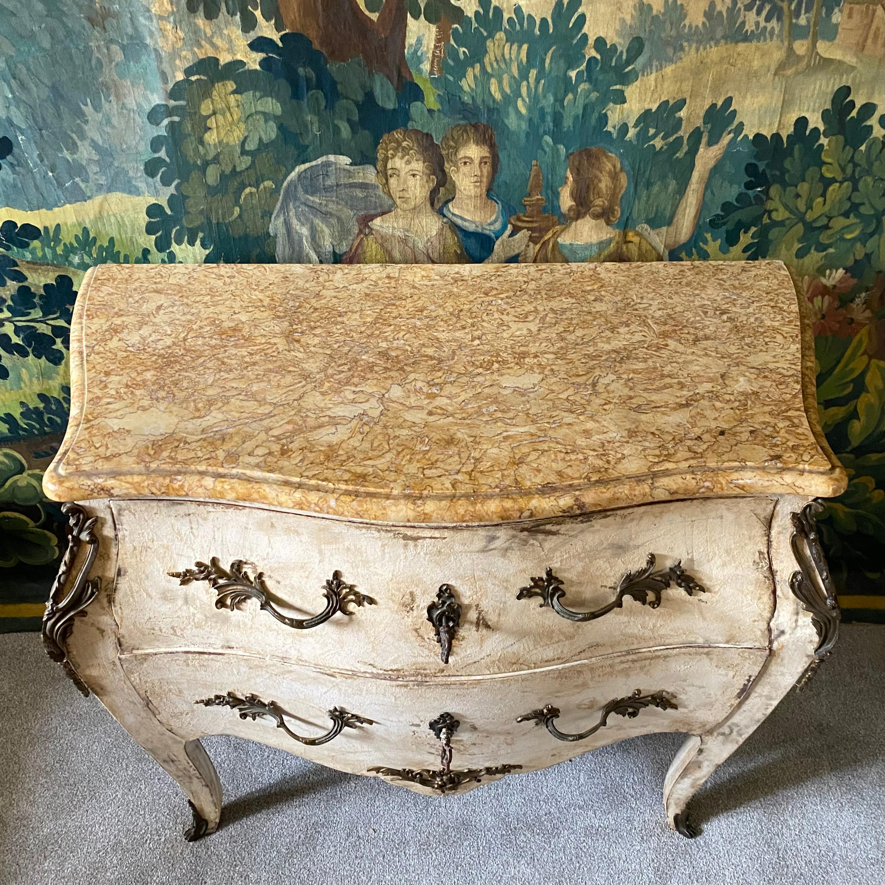 Metalwork 18th Century French Commode  For Sale