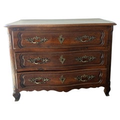 Antique 18th Century French Commode with Exquisite Hardware