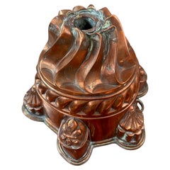 Antique 18th century French Cooper Cake Mold