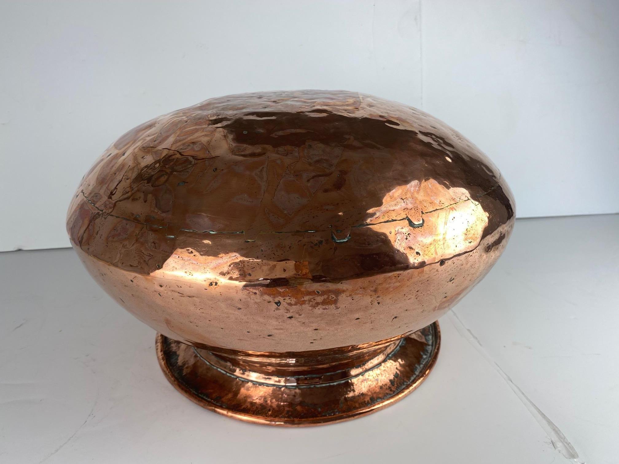 18th Century and Earlier 18th Century French Copper Log Bin