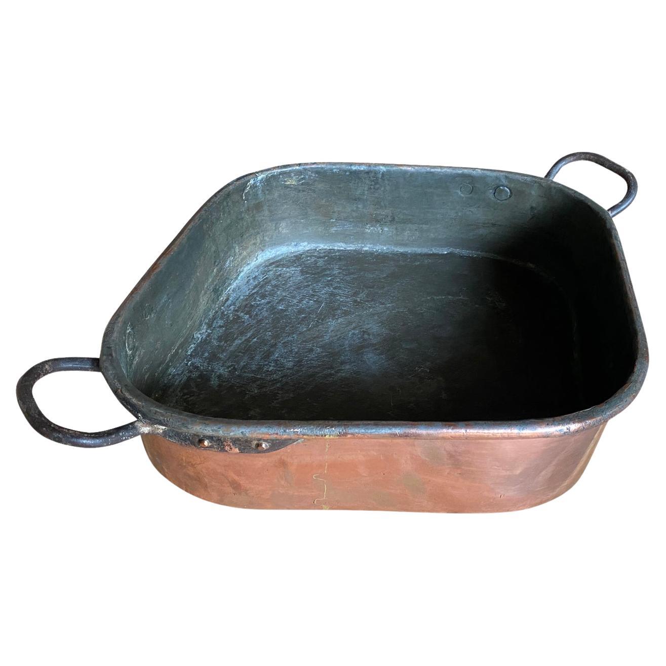 18th Century French Copper Pan