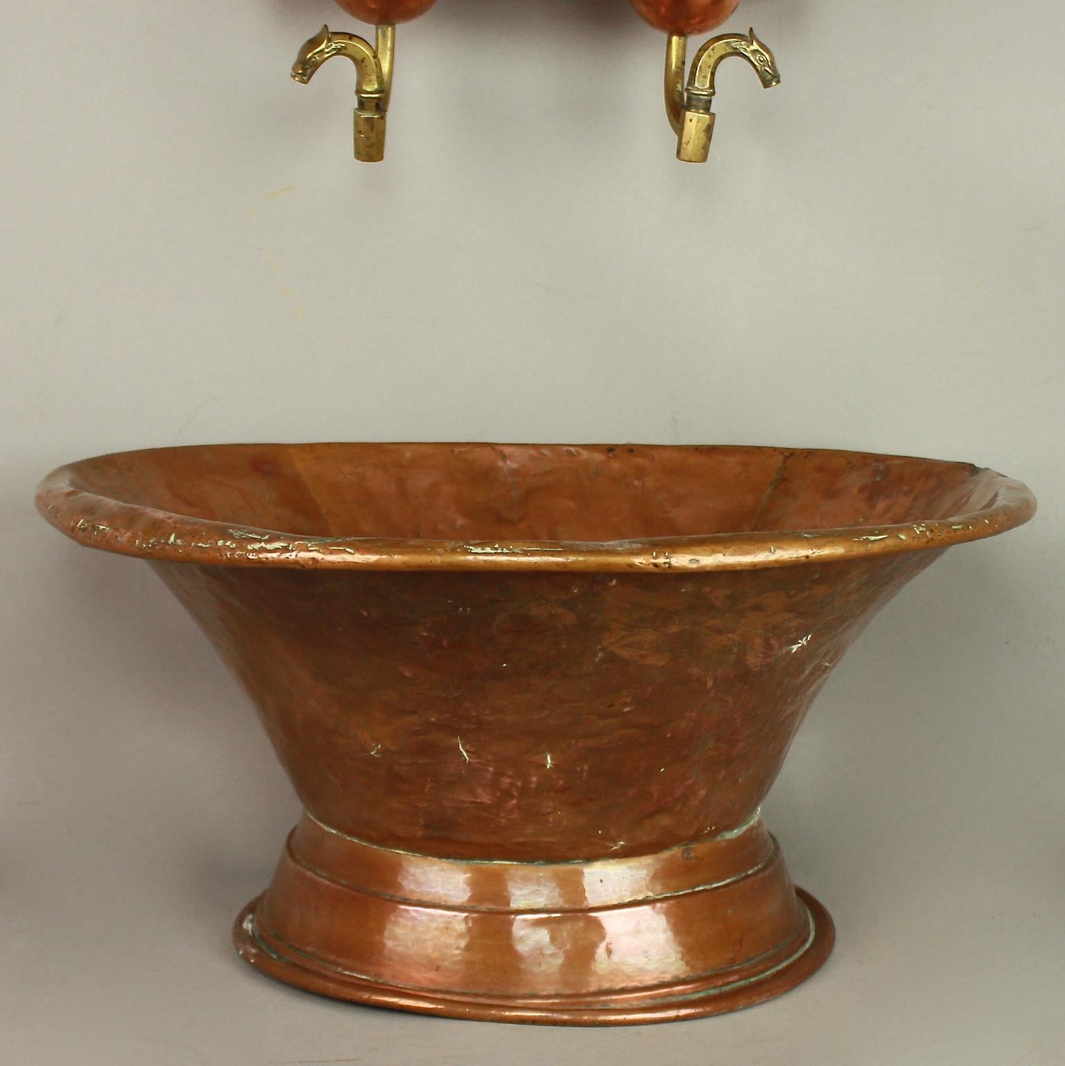 copper lavabo